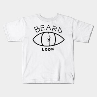 Beard look Kids T-Shirt